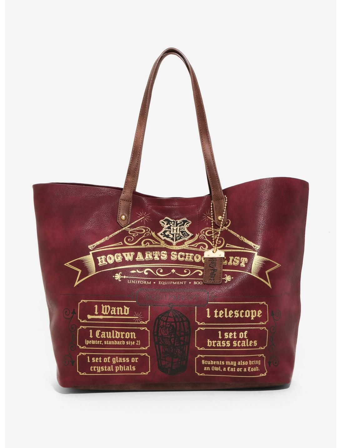 Harry Potter Hogwarts School List Tote, , hi-res