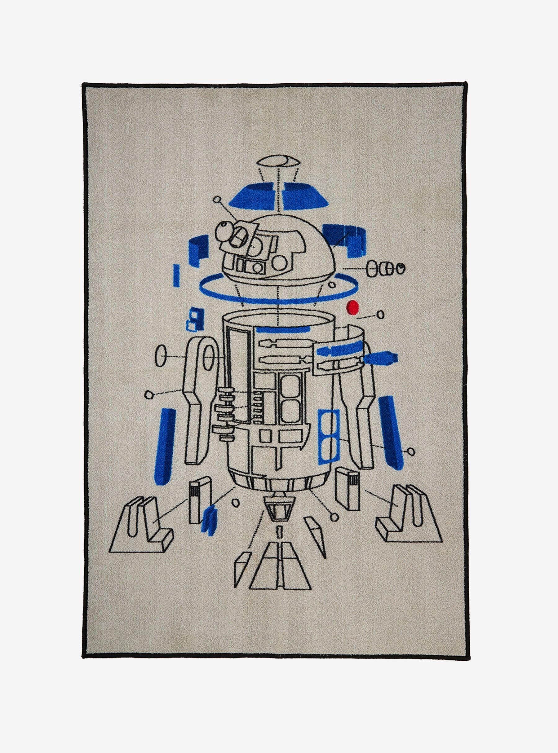 Star Wars: The Last Jedi R2-D2 Deconstructed Rug, , hi-res