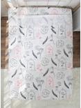 Disney Beauty And The Beast Rose & Feather Queen Sheet Set, , hi-res