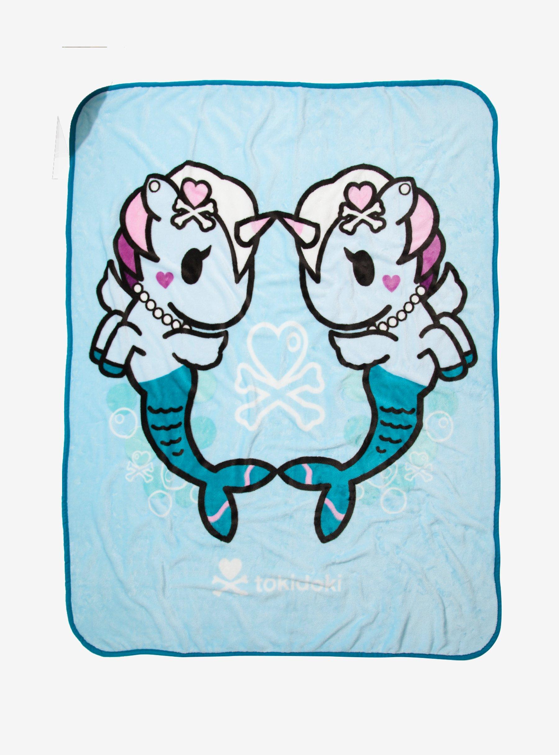 Tokidoki Mermicorno Throw Blanket, , hi-res