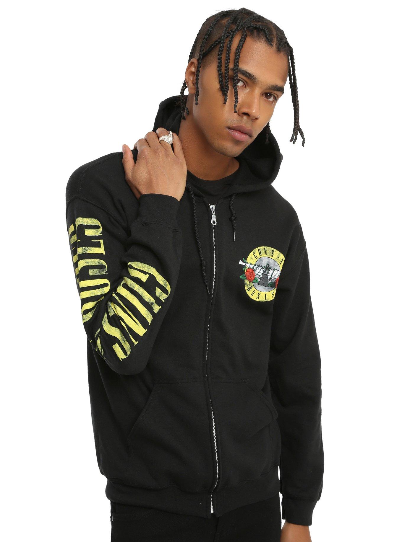 Guns n roses on sale zip up hoodie