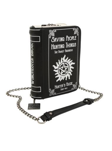 【supernatural】 Supernatural Hunter's Guide Crossbody Bag | Hot Topic