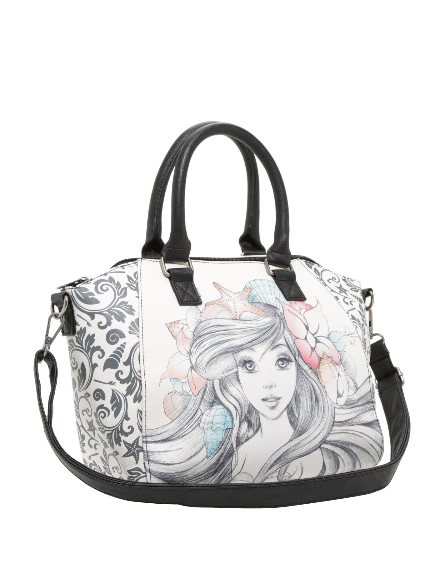 Disney The Little Mermaid Ariel Sketch Part Of Your World Satchel Bag, , hi-res