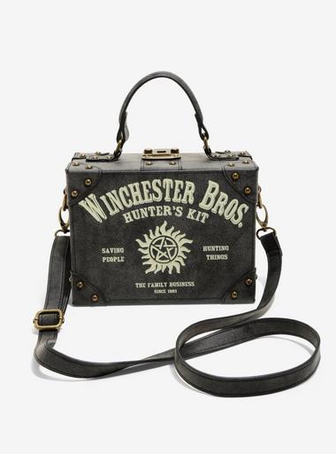 Supernatural Winchester Brothers Trunk Crossbody Purse | Hot Topic