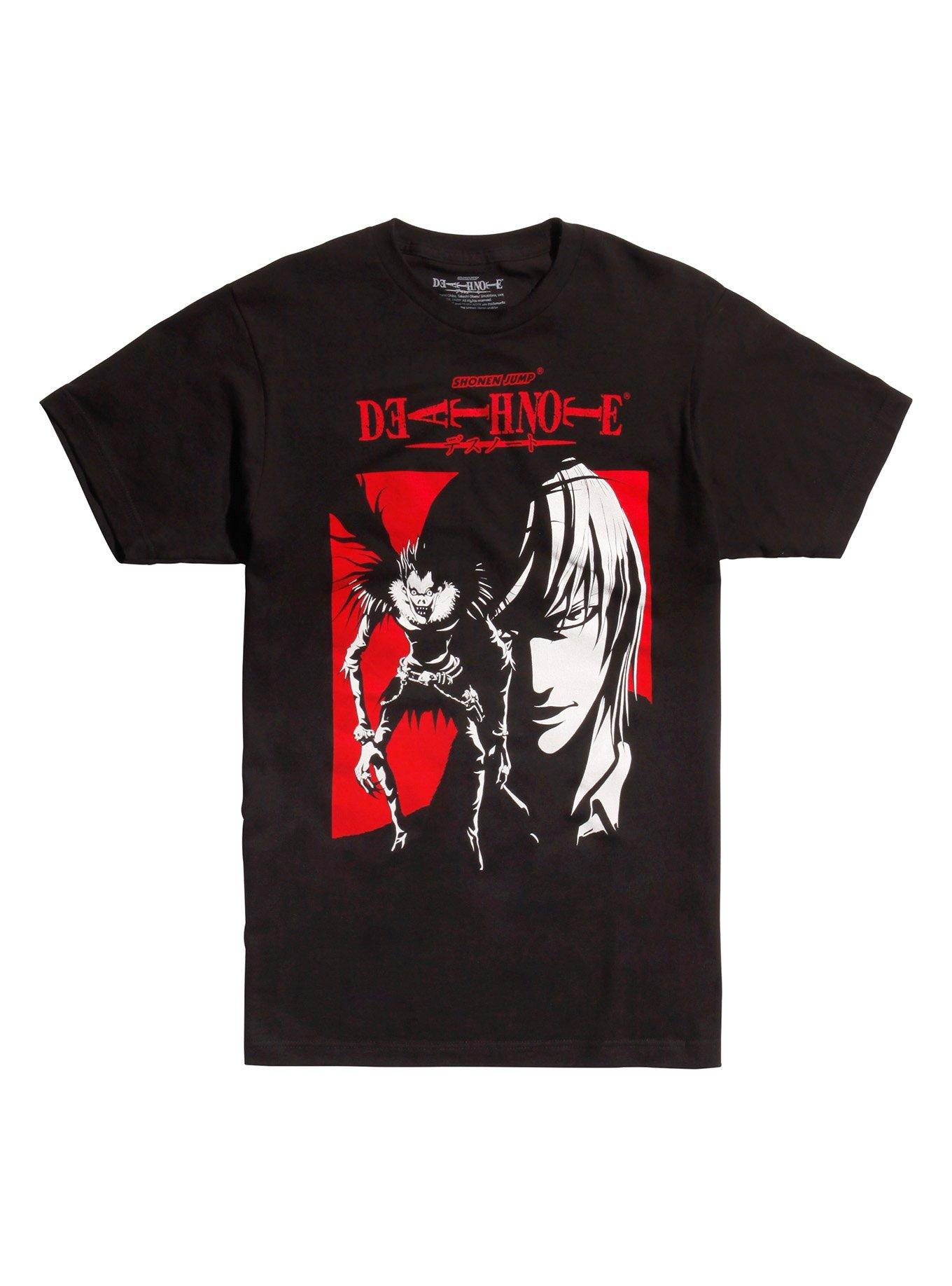 death note shirt hot topic