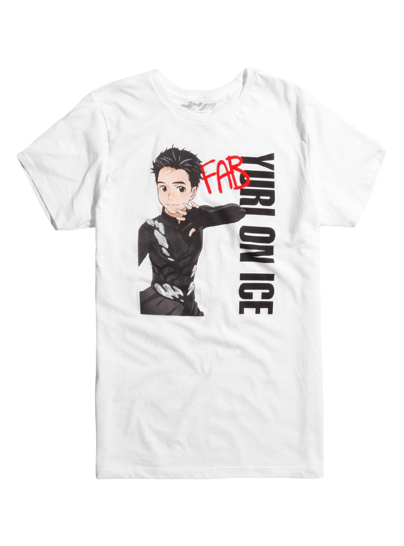 Yuri!!! On Ice Yuri Katsuki Fab T-Shirt, WHITE, hi-res