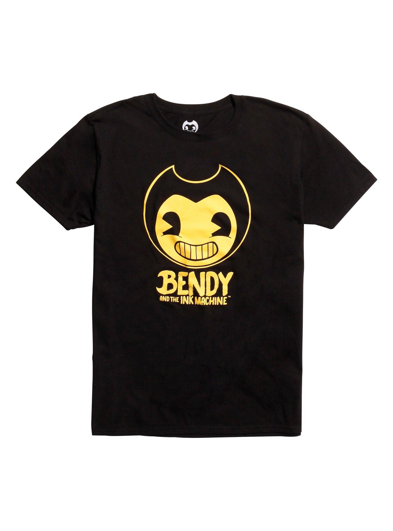 Bendy And The Ink Machine Bendy Logo T-Shirt, BLACK, hi-res