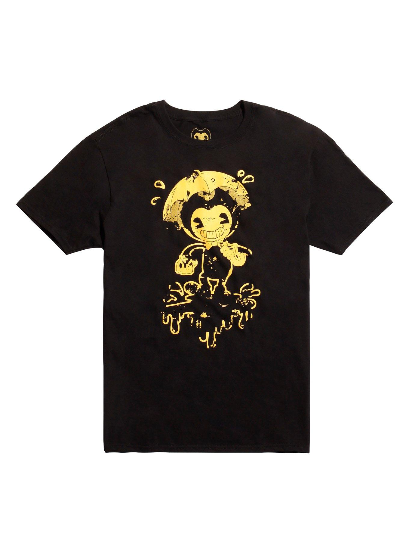 Bendy And The Ink Machine Umbrella Bendy T-Shirt, BLACK, hi-res