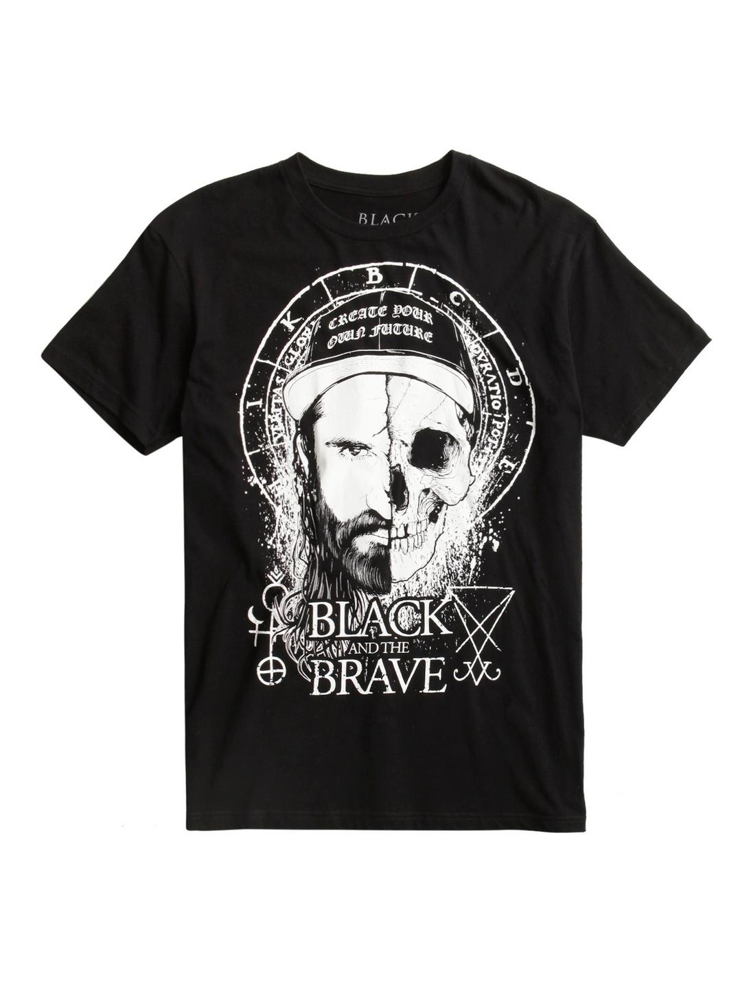 BlackCraft Black And The Brave T-Shirt, BLACK, hi-res