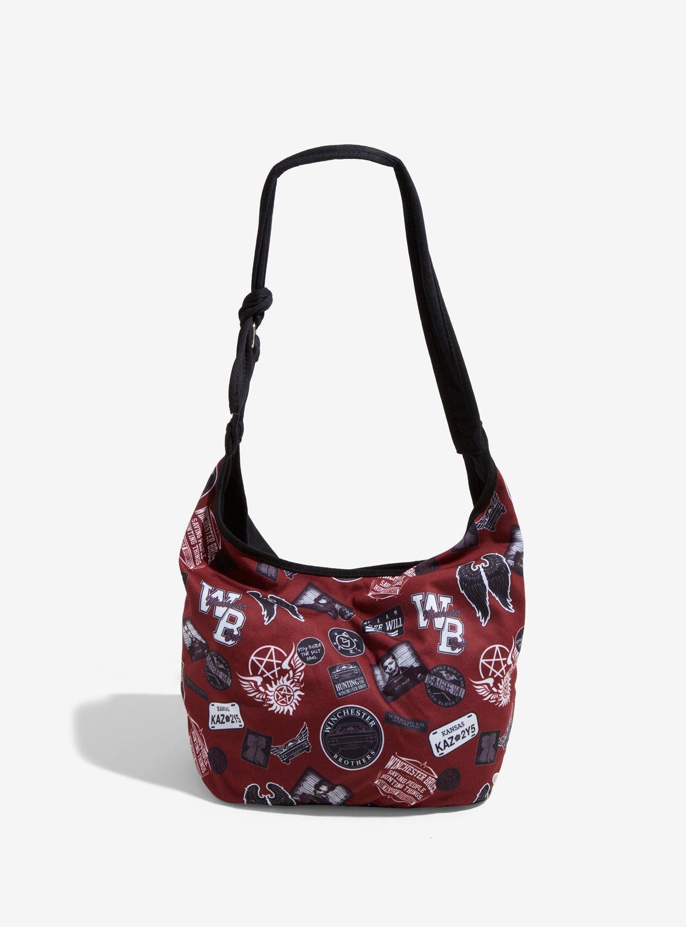 Supernatural Varsity Hobo Bag, , hi-res