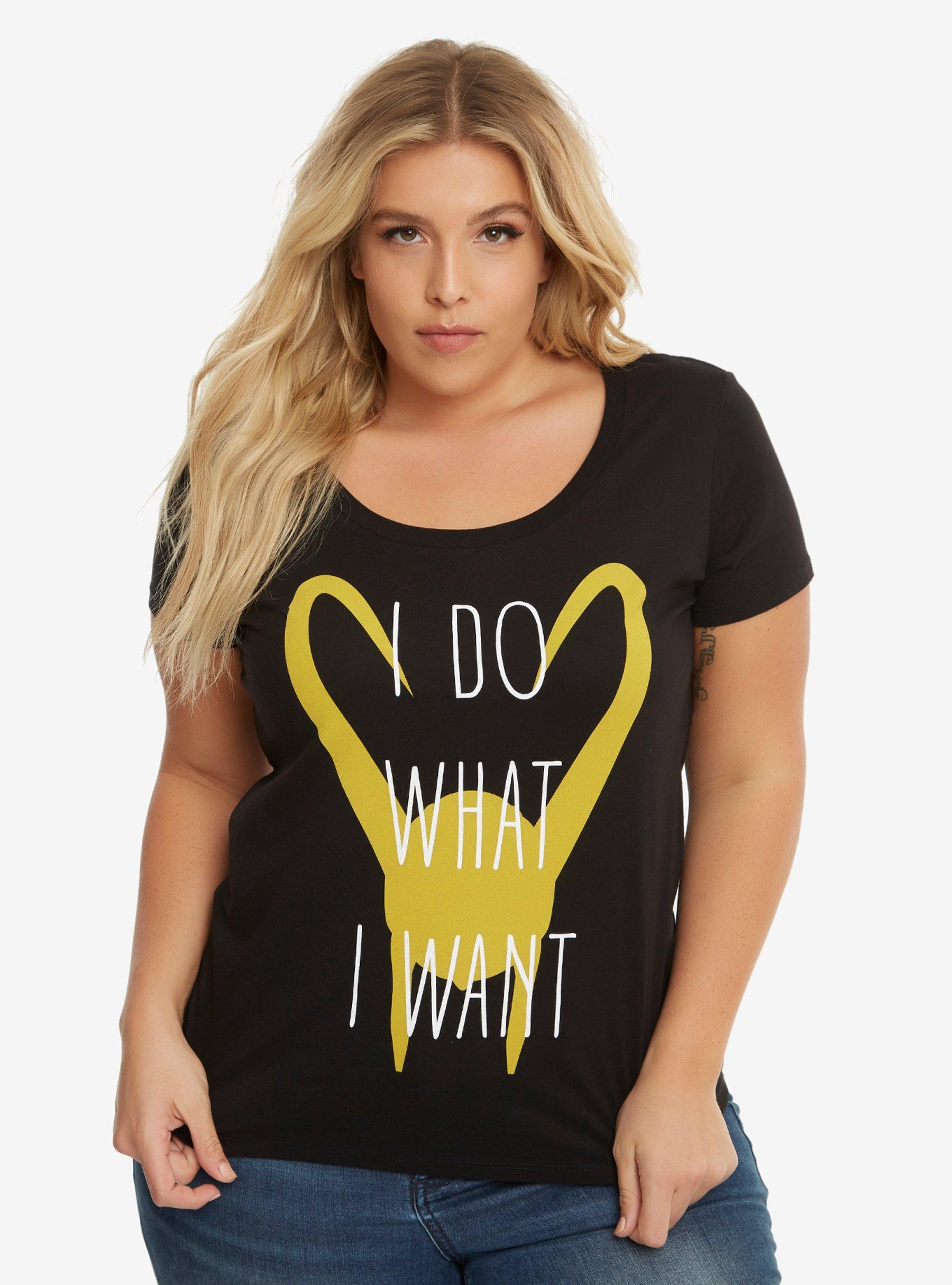 Marvel Loki I Do What I Want T-Shirt Plus Size, MULTI, hi-res