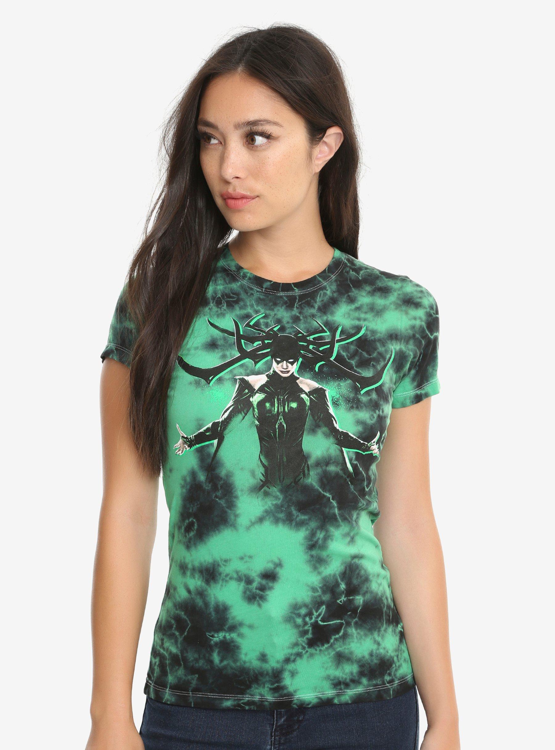 Marvel Thor: Ragnarok Hela Tie Dye T-Shirt, MULTI, hi-res