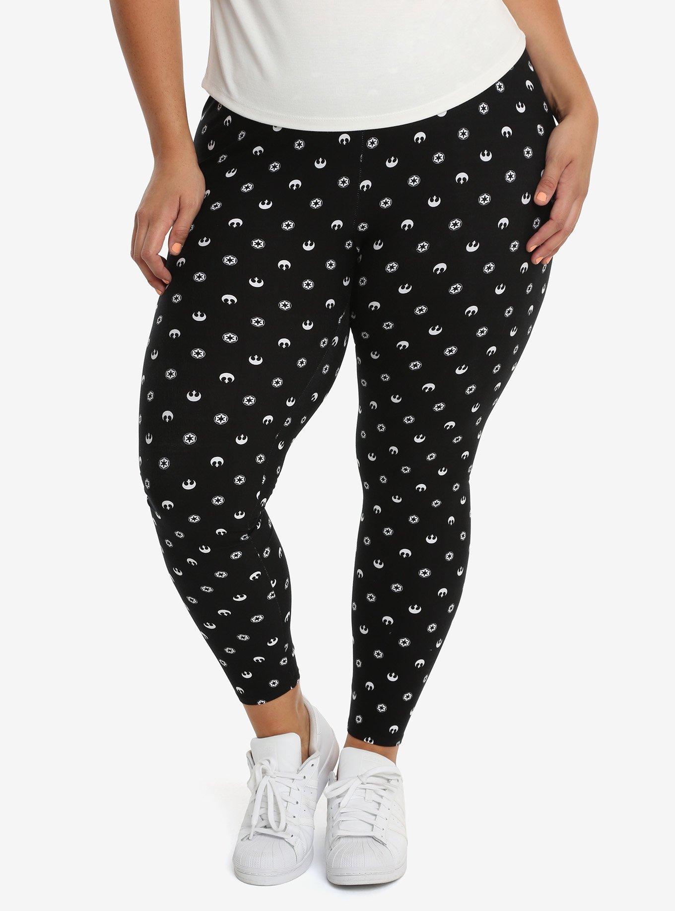 Star Wars Emblem Leggings Plus Size, MULTI, hi-res