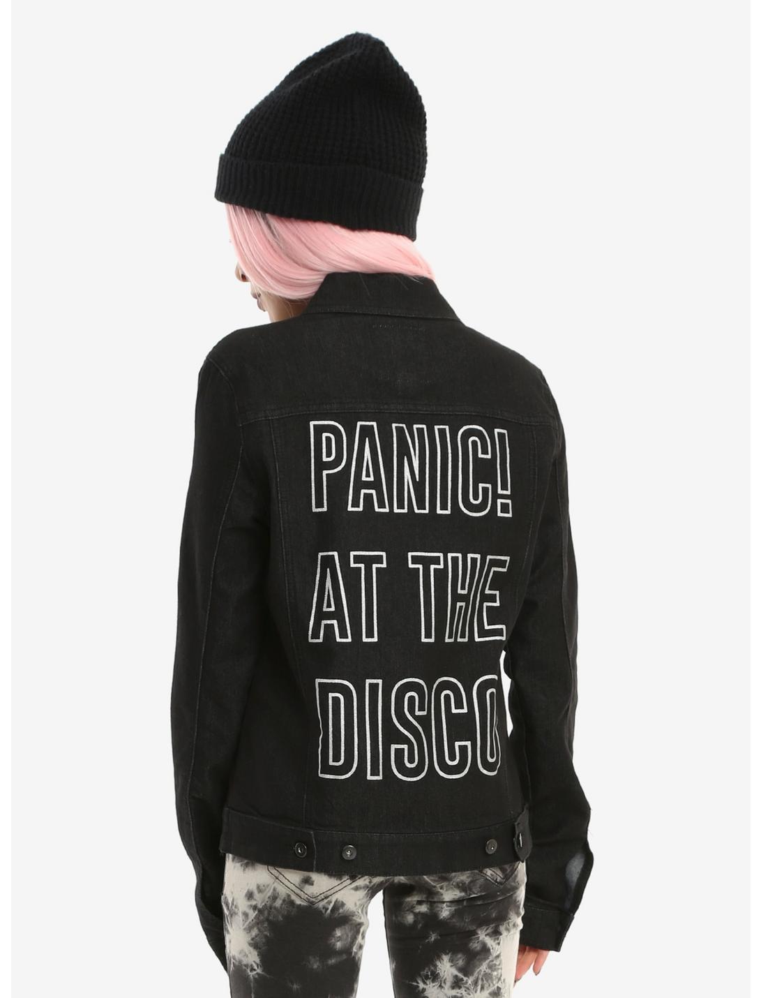 Panic! At The Disco Girls Denim Jacket, BLACK, hi-res
