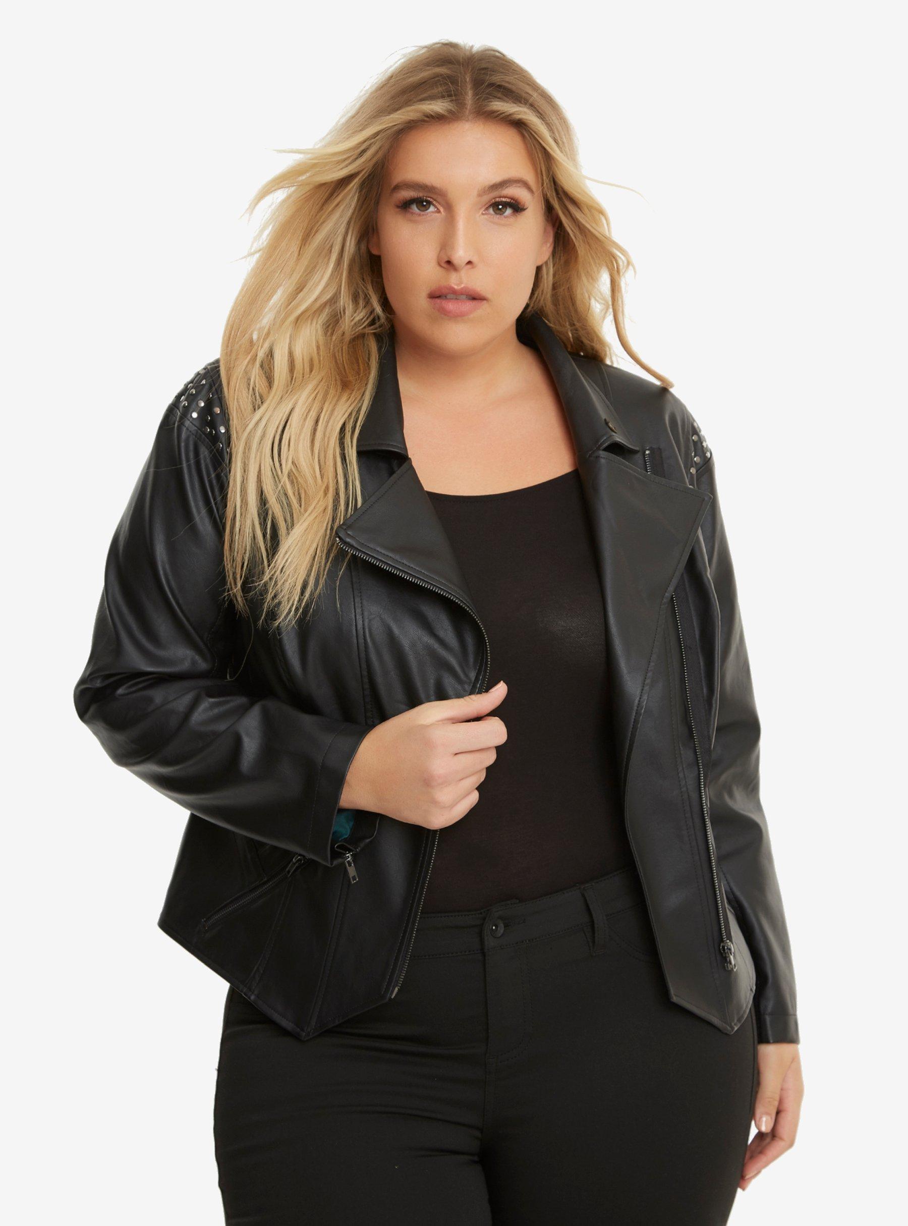 Marvel Loki Faux Leather Jacket Plus Size, BLACK, hi-res