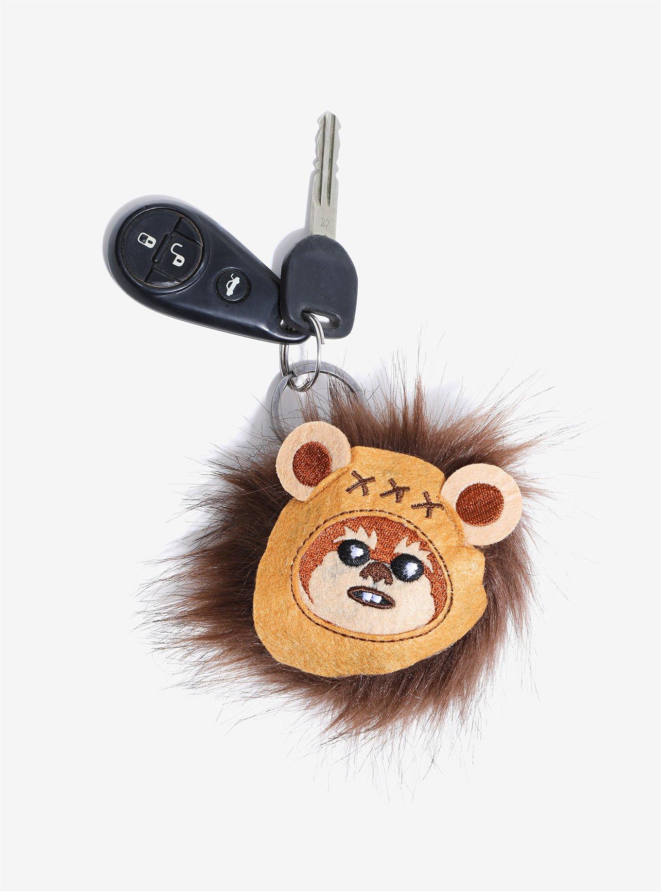 Star Wars Ewok Puff Ball Key Chain, , hi-res