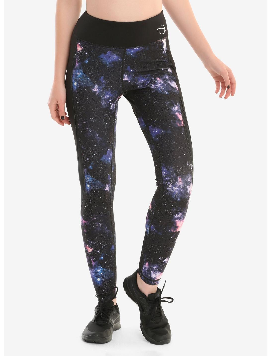 Her Universe Galaxy Girls Active Pants, GALAXY, hi-res
