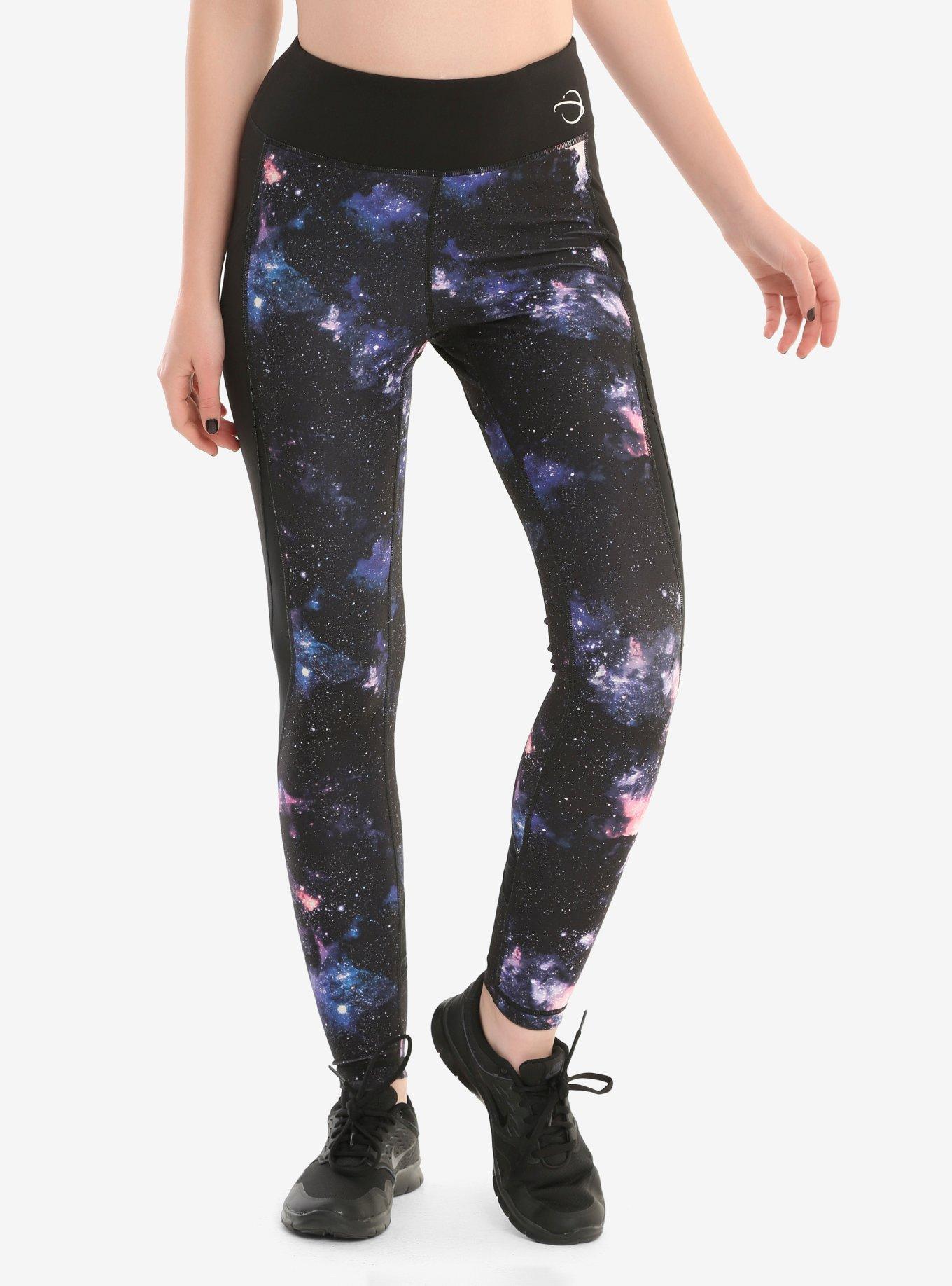 Her Universe Galaxy Girls Active Pants, GALAXY, hi-res