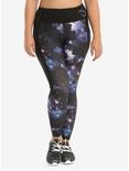 Her Universe Galaxy Girls Active Pants Plus Size, GALAXY, hi-res