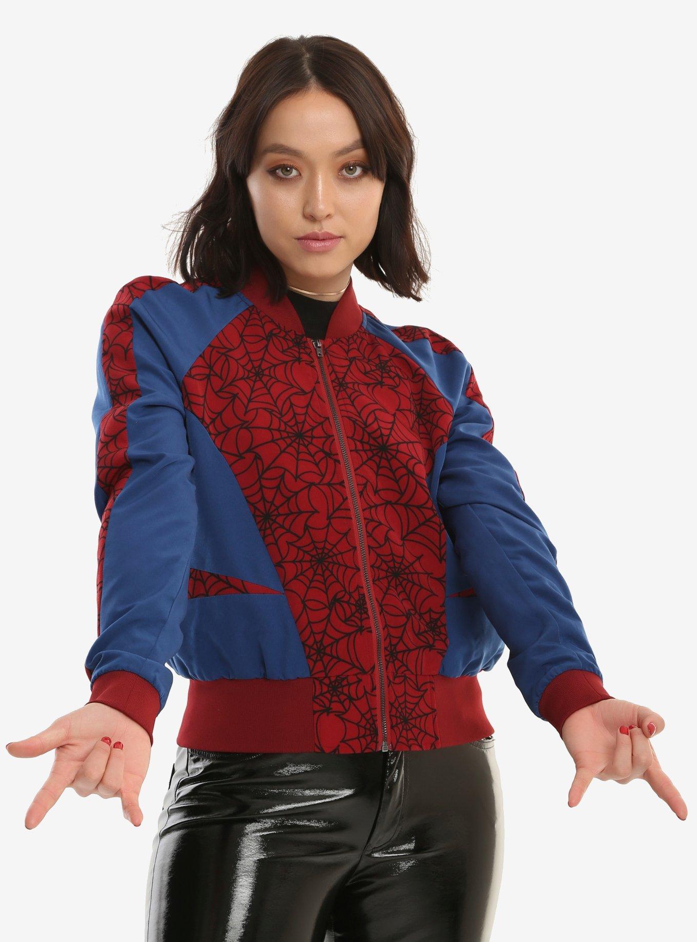 Hot topic spiderman hot sale jacket