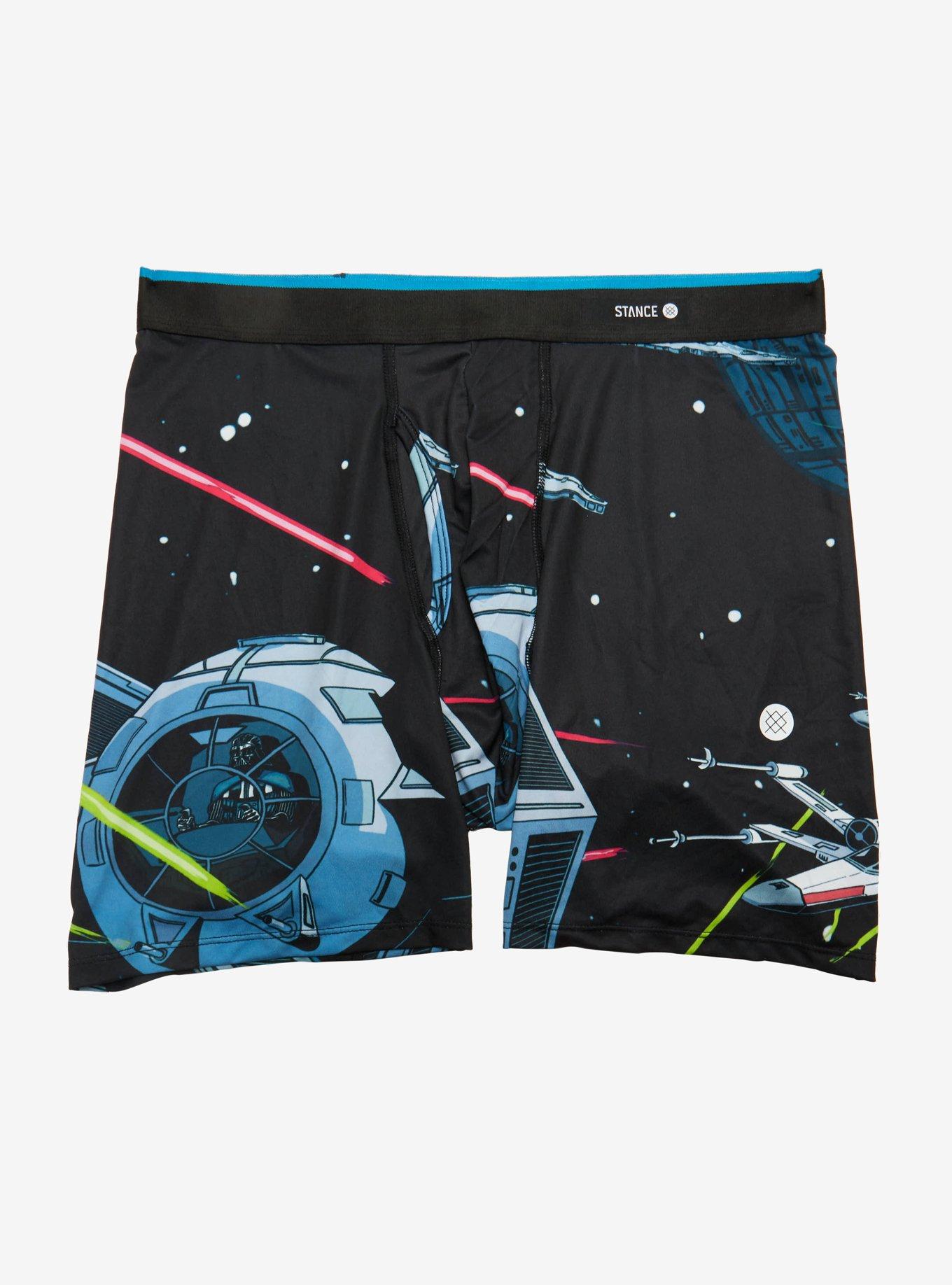 Stance Star Wars Galaxy Boxer Briefs, BLACK, hi-res