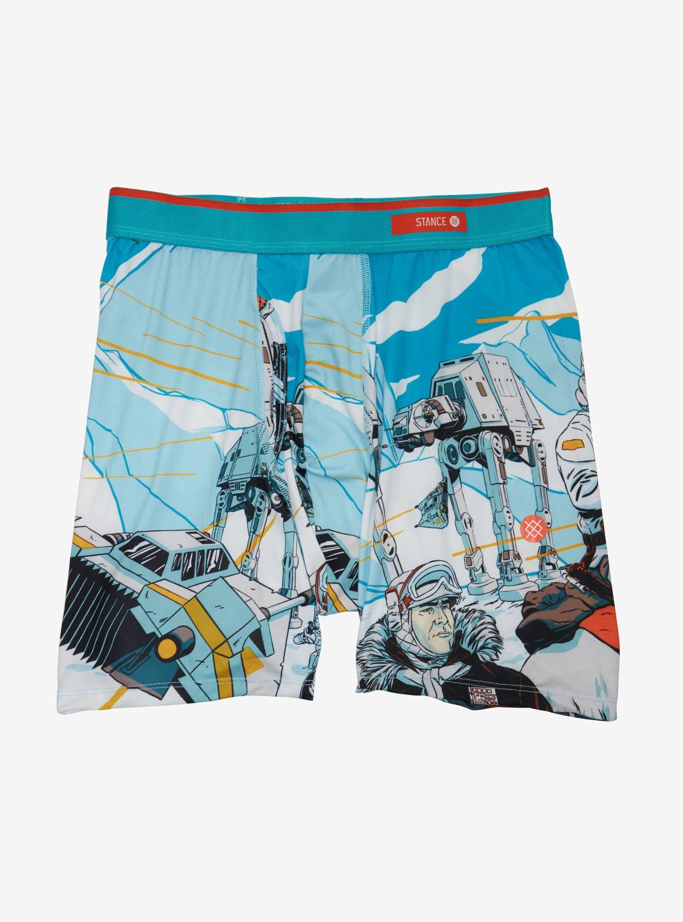 Stance Star Wars Hoth Boxer Briefs, BLUE, hi-res
