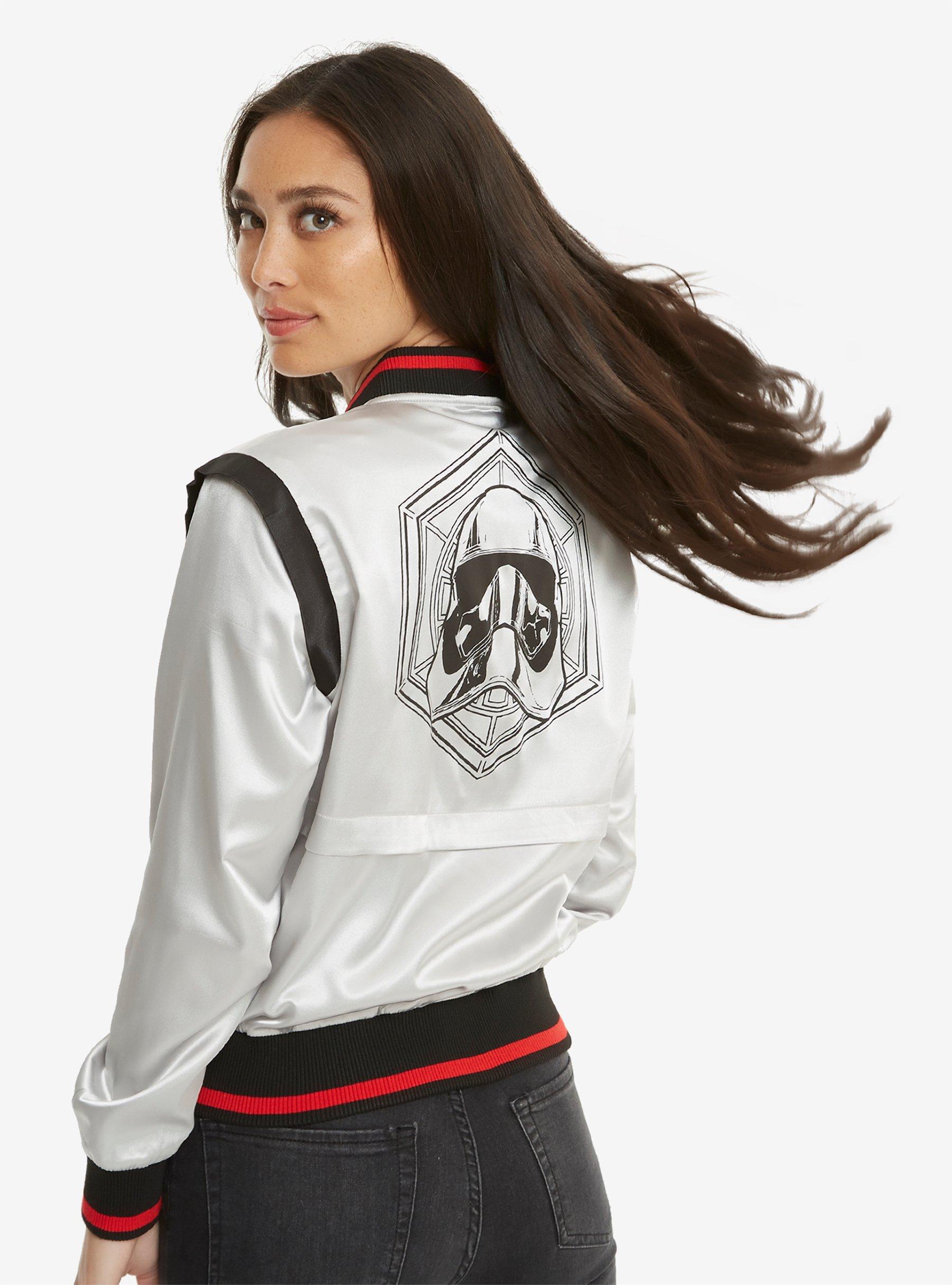 Star Wars Captain Phasma Satin Bomber Jacket, MULTI, hi-res