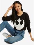 Star Wars Rebel Intarsia Sweater, BLACK, hi-res