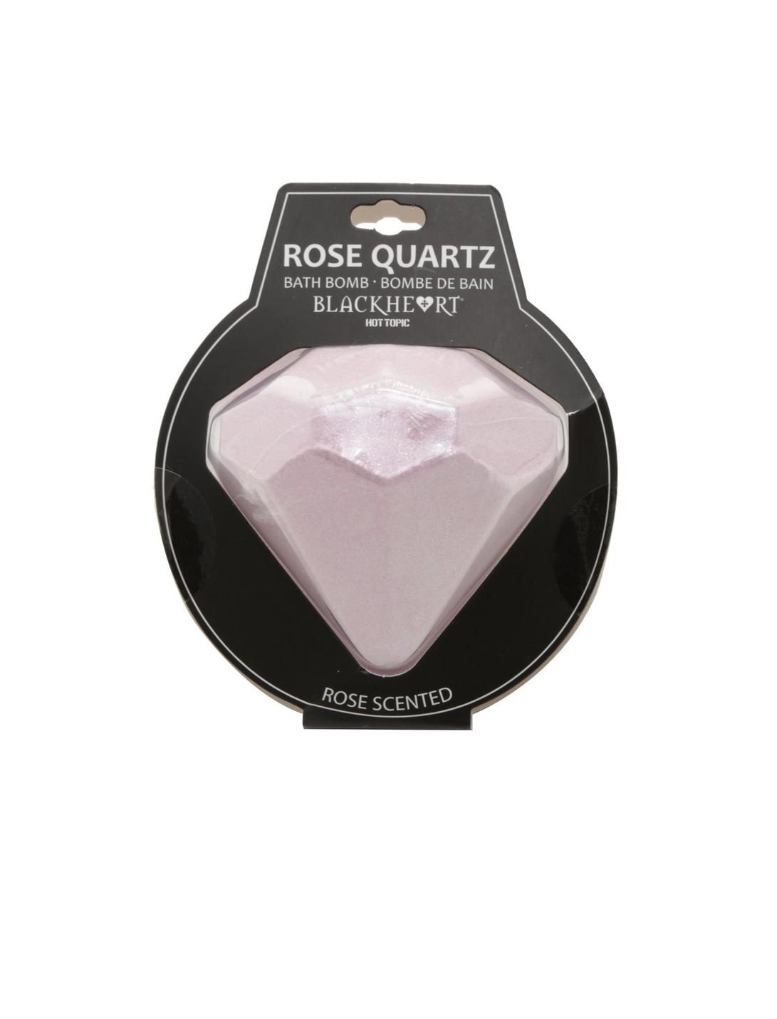 Blackheart Rose Quartz Pink Diamond Bath Bomb, , hi-res