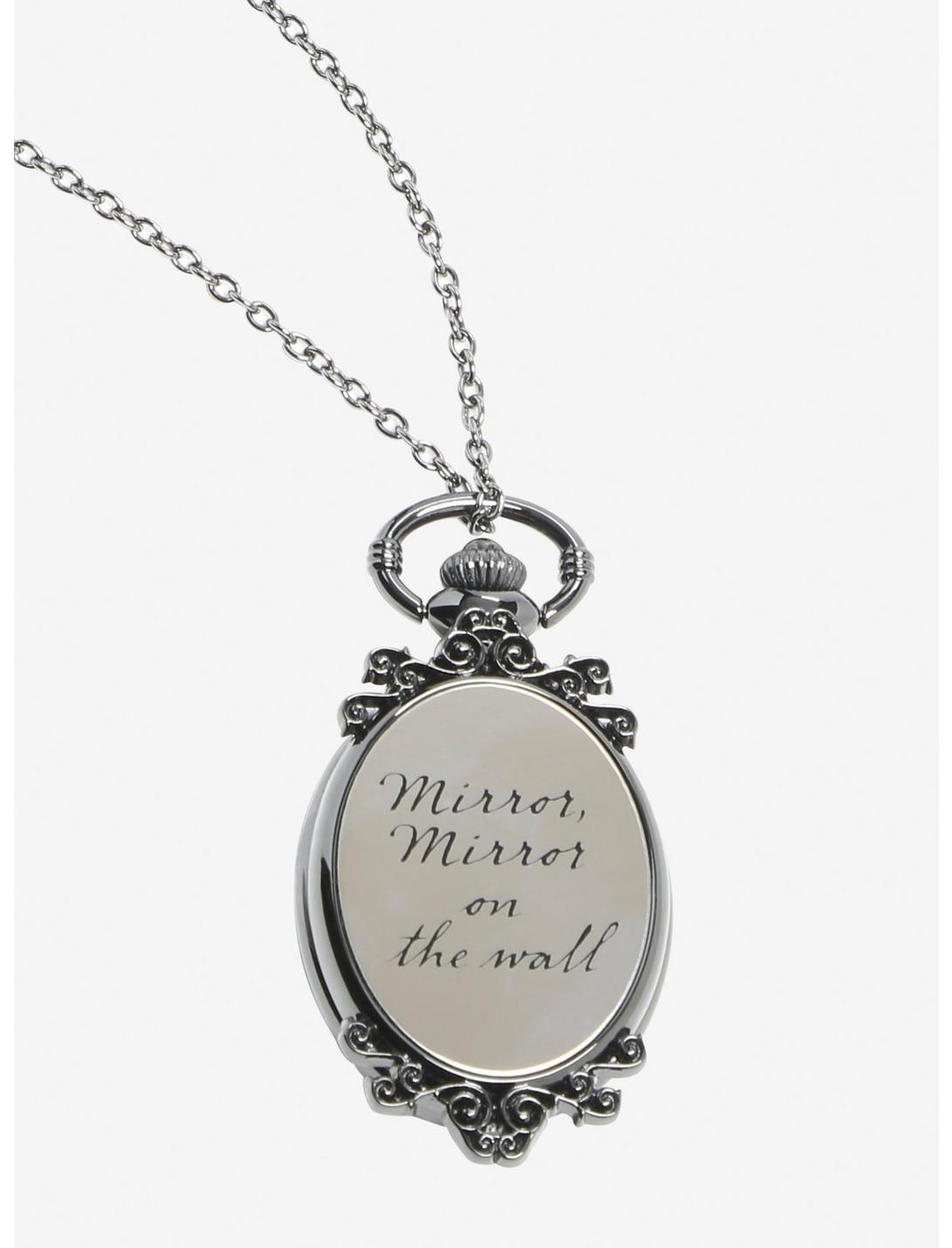 Disney Snow White Magic Mirror Watch Necklace, , hi-res