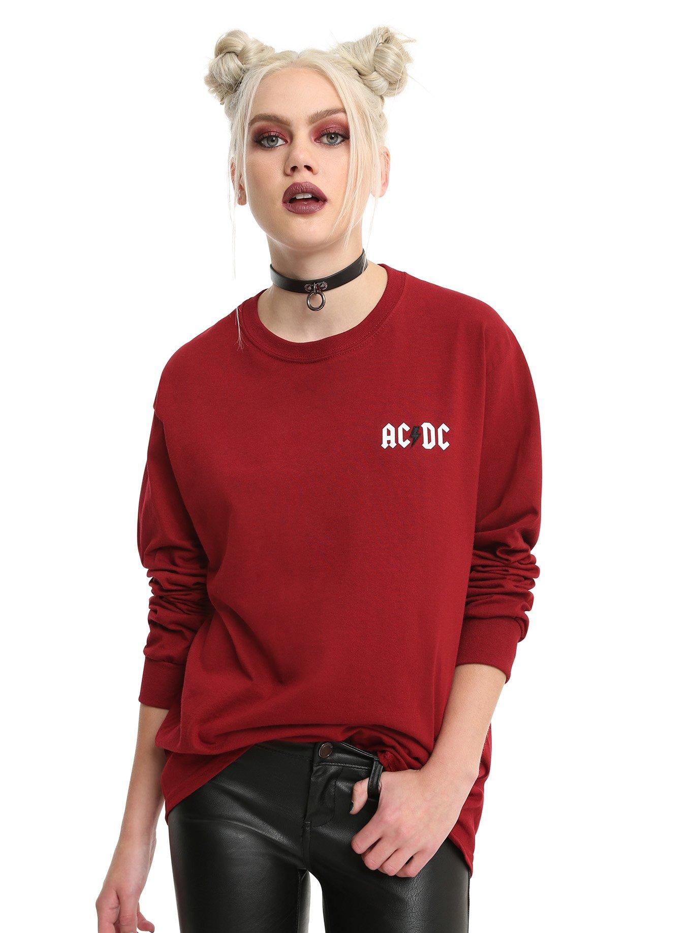 AC/DC High Voltage Rock & Roll Girls Long-Sleeve T-Shirt | Hot Topic