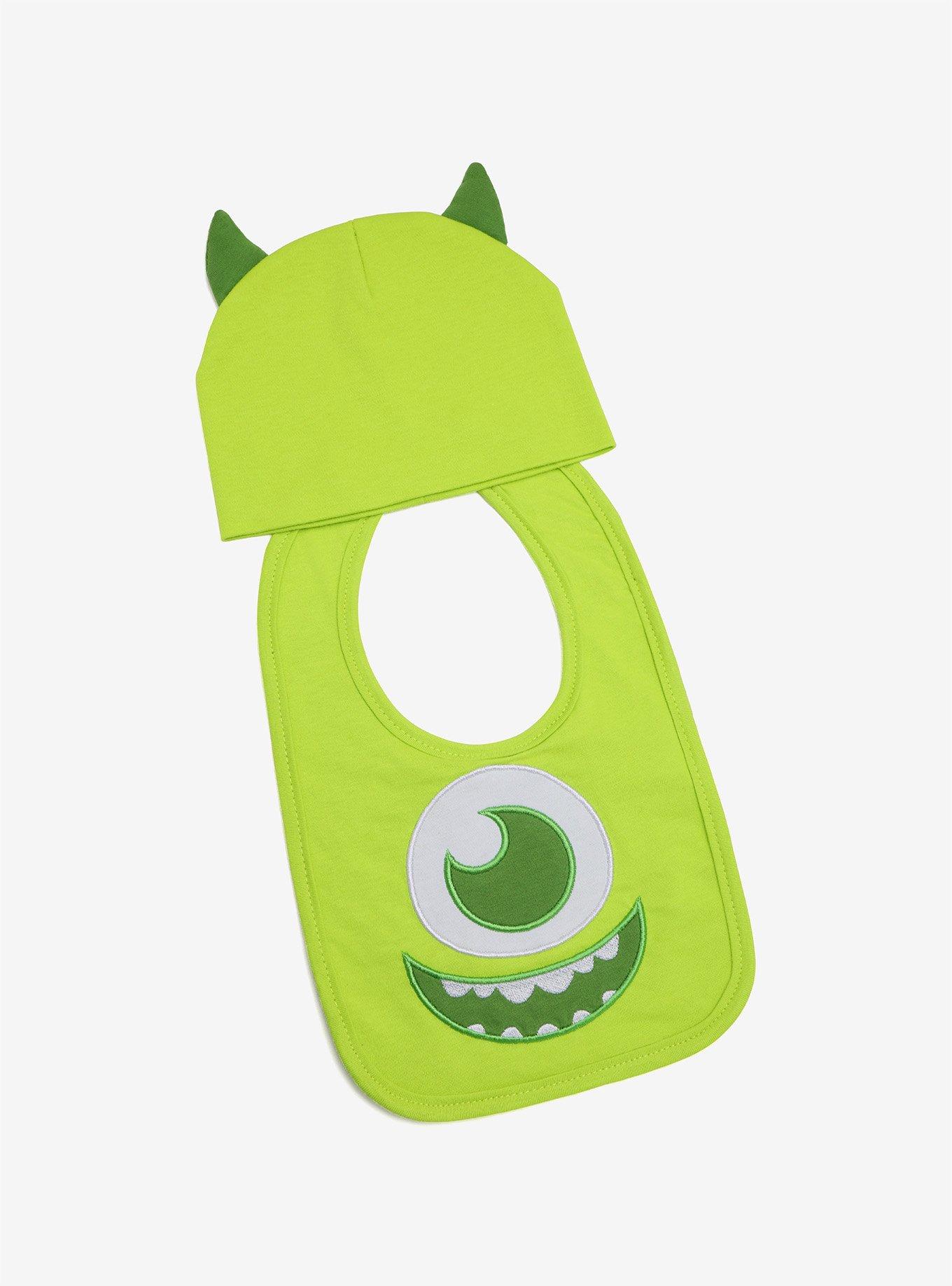 Disney Pixar Monsters Inc. Mike Bib & Hat Set, , hi-res