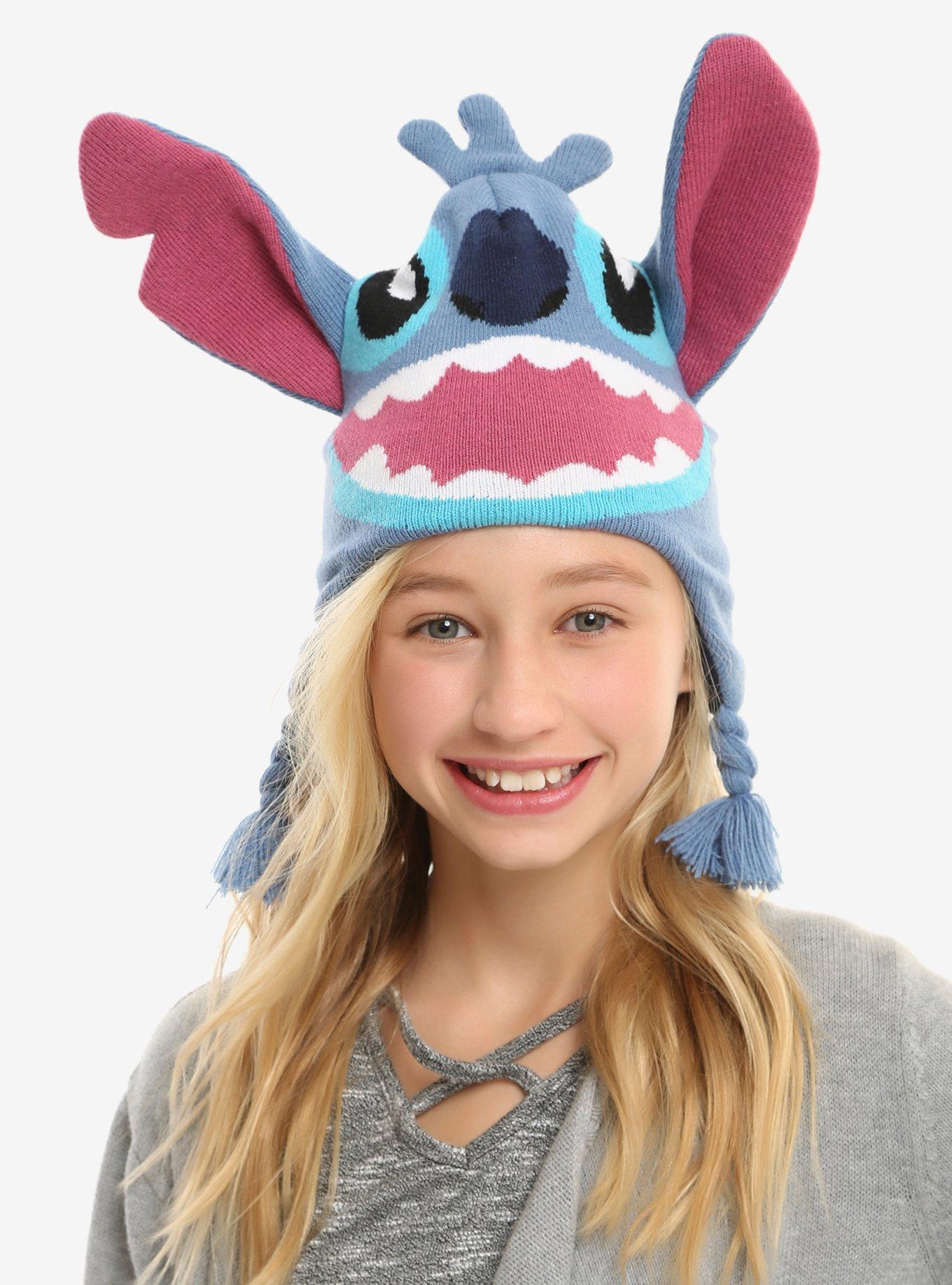 Disney Lilo & Stitch Stitch Head Peruvian Beanie, , hi-res