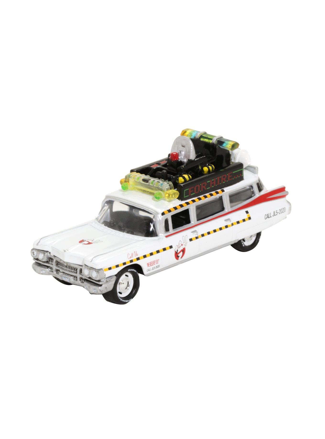 Johnny Lightning Ghostbusters Ecto 1A 1:64 Scale Die-Cast Mini Replica, , hi-res