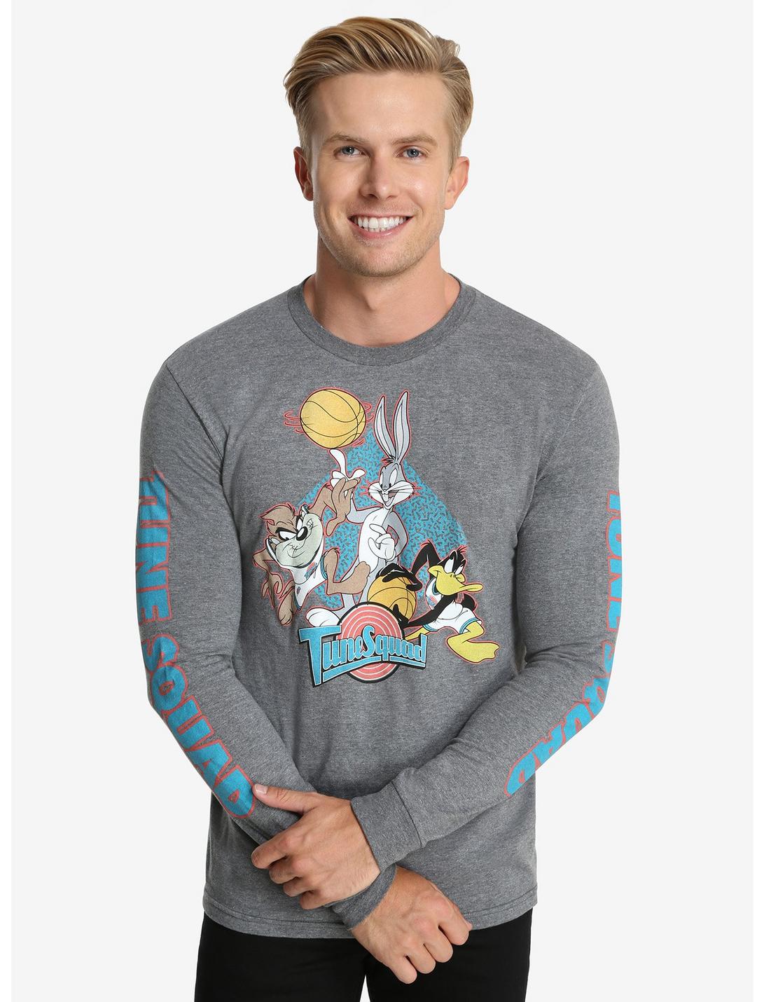 Space Jam Tune Squad Long Sleeve T-Shirt, HEATHER GREY, hi-res