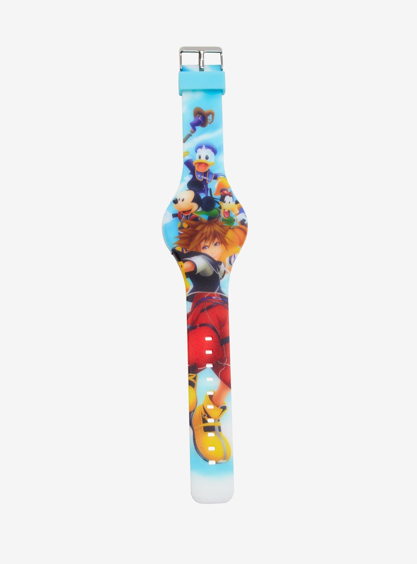 Disney Kingdom Hearts Rubber LED Watch, , hi-res