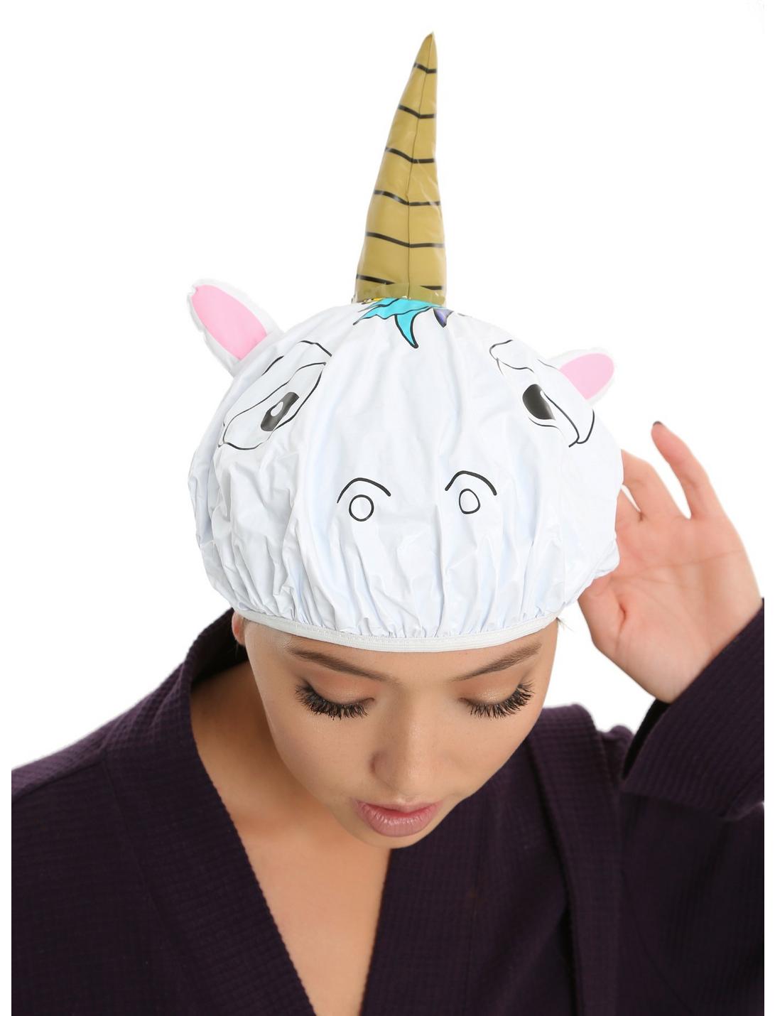 Unicorn Shower Cap, , hi-res