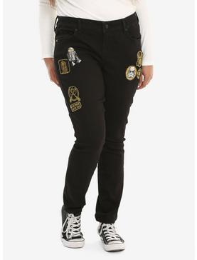 Star Wars Patch Skinny Jeans Plus Size, , hi-res