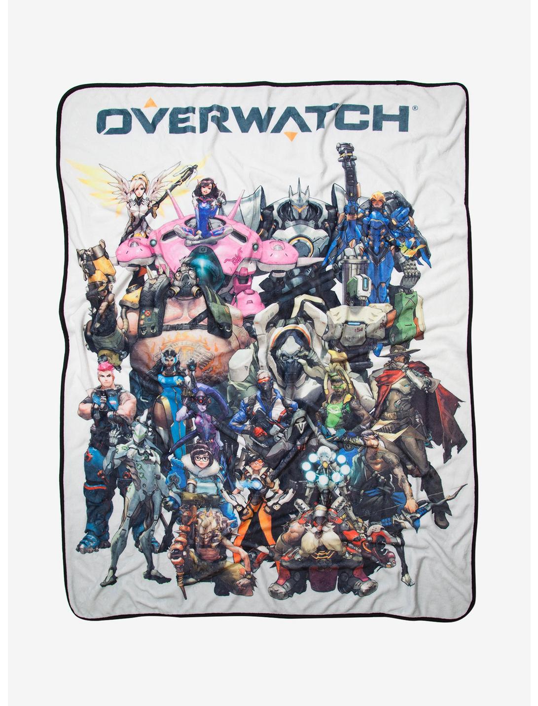 Overwatch Characters Throw Blanket, , hi-res