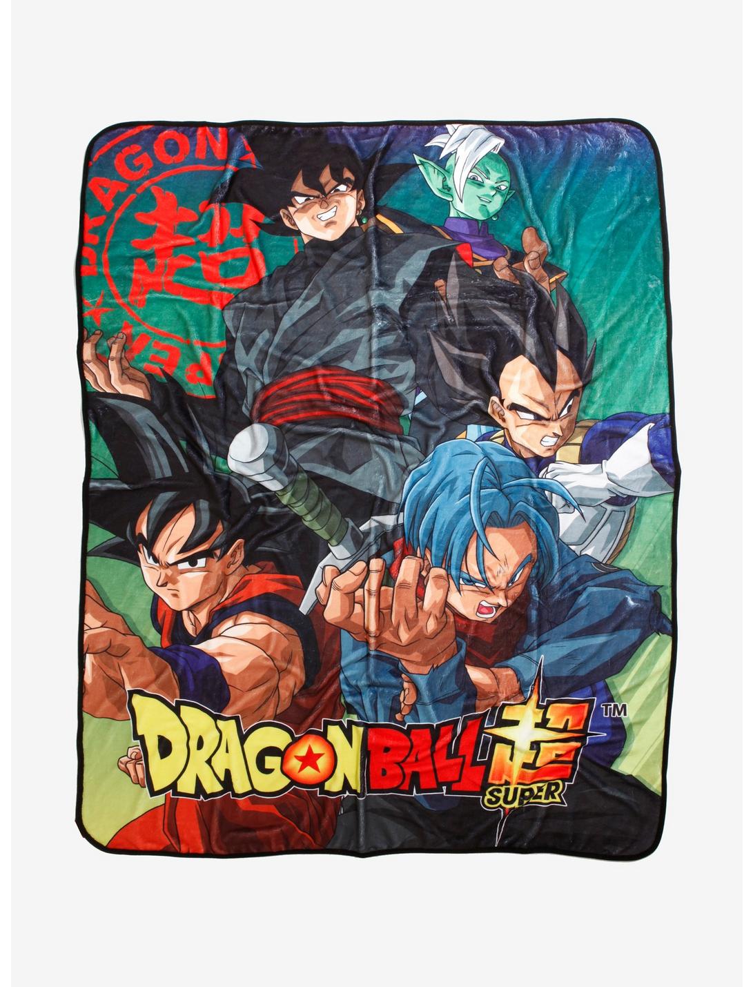 Dragon Ball Super Group Throw Blanket, , hi-res