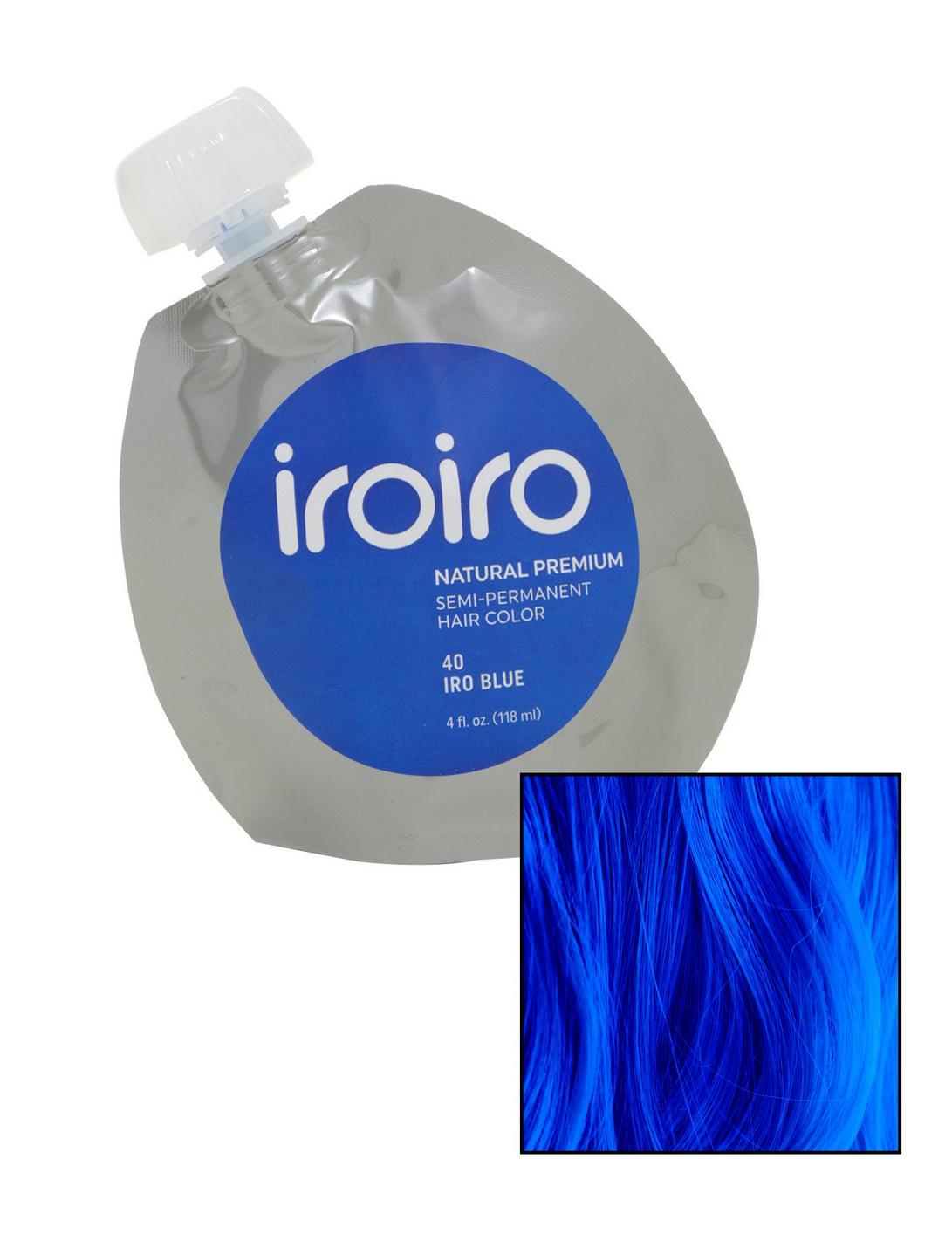 Iroiro Semi-Permanent Blue Hair Dye, , hi-res