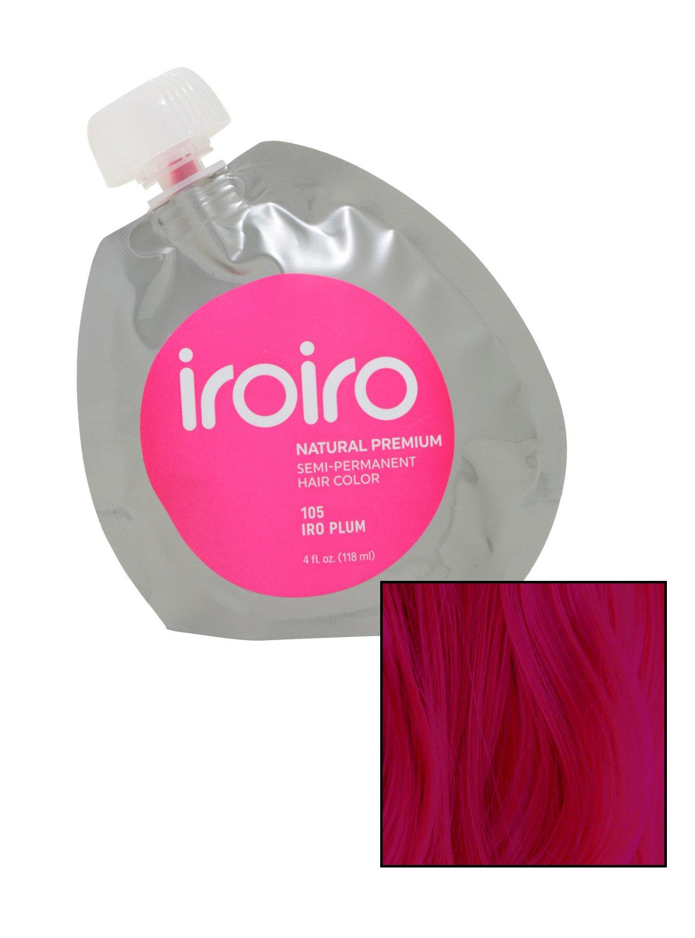 Iroiro Semi-Permanent Plum Hair Dye, , hi-res