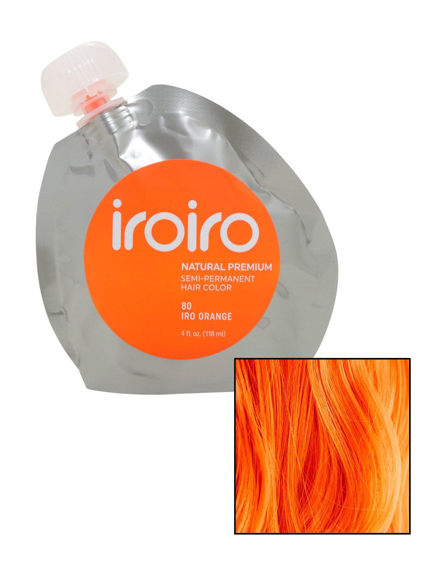 Iroiro Semi-Permanent Orange Hair Dye, , hi-res