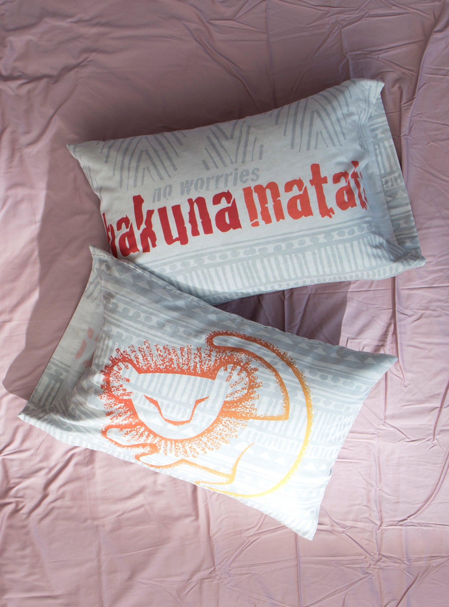 Disney The Lion King Hakuna Matata Simba Pillowcase Set, , hi-res