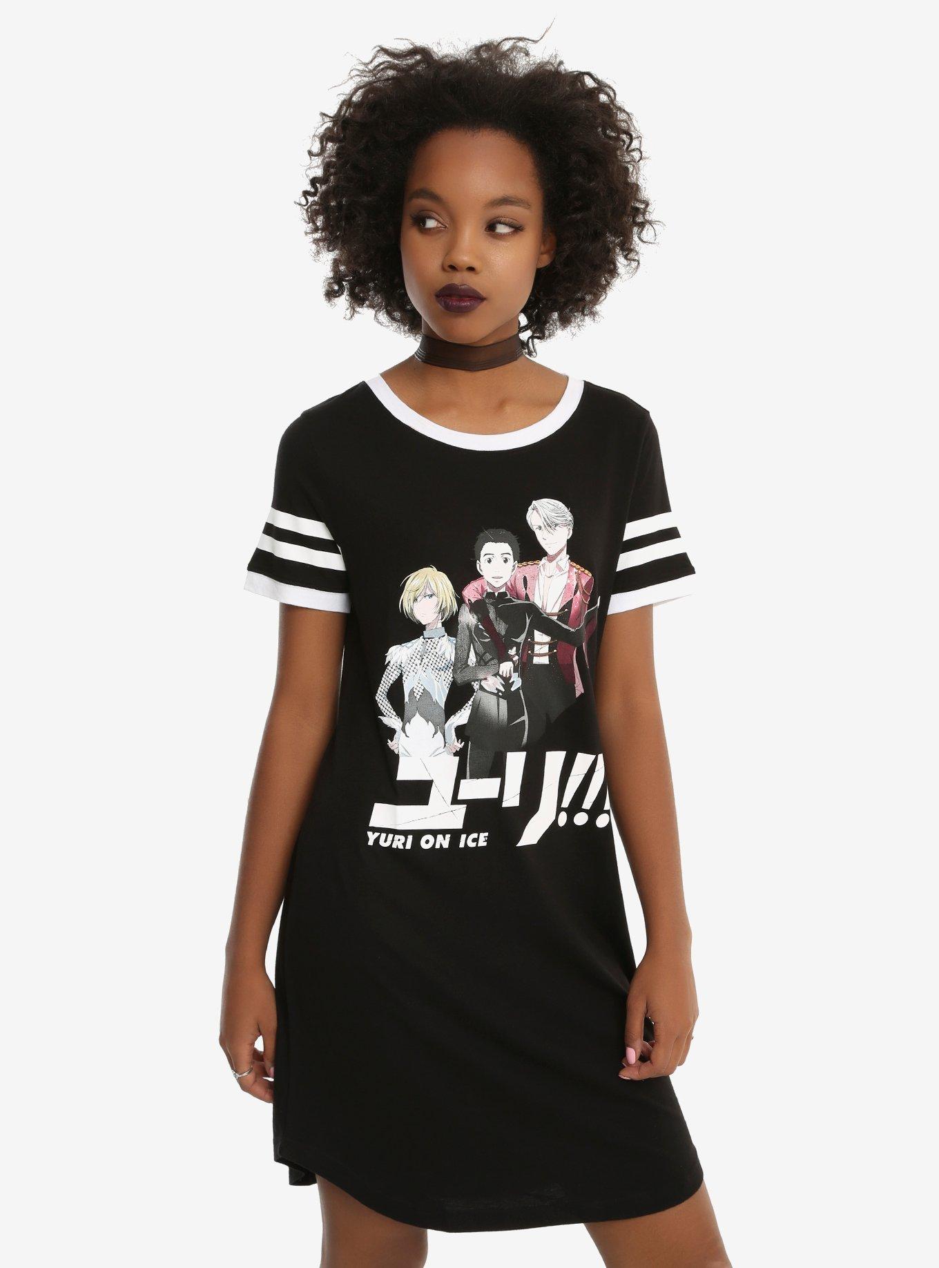 Yuri!!! On ICE T-Shirt Dress | Hot Topic