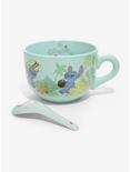 Disney Lilo & Stitch Floral Soup Mug With Spoon, , hi-res