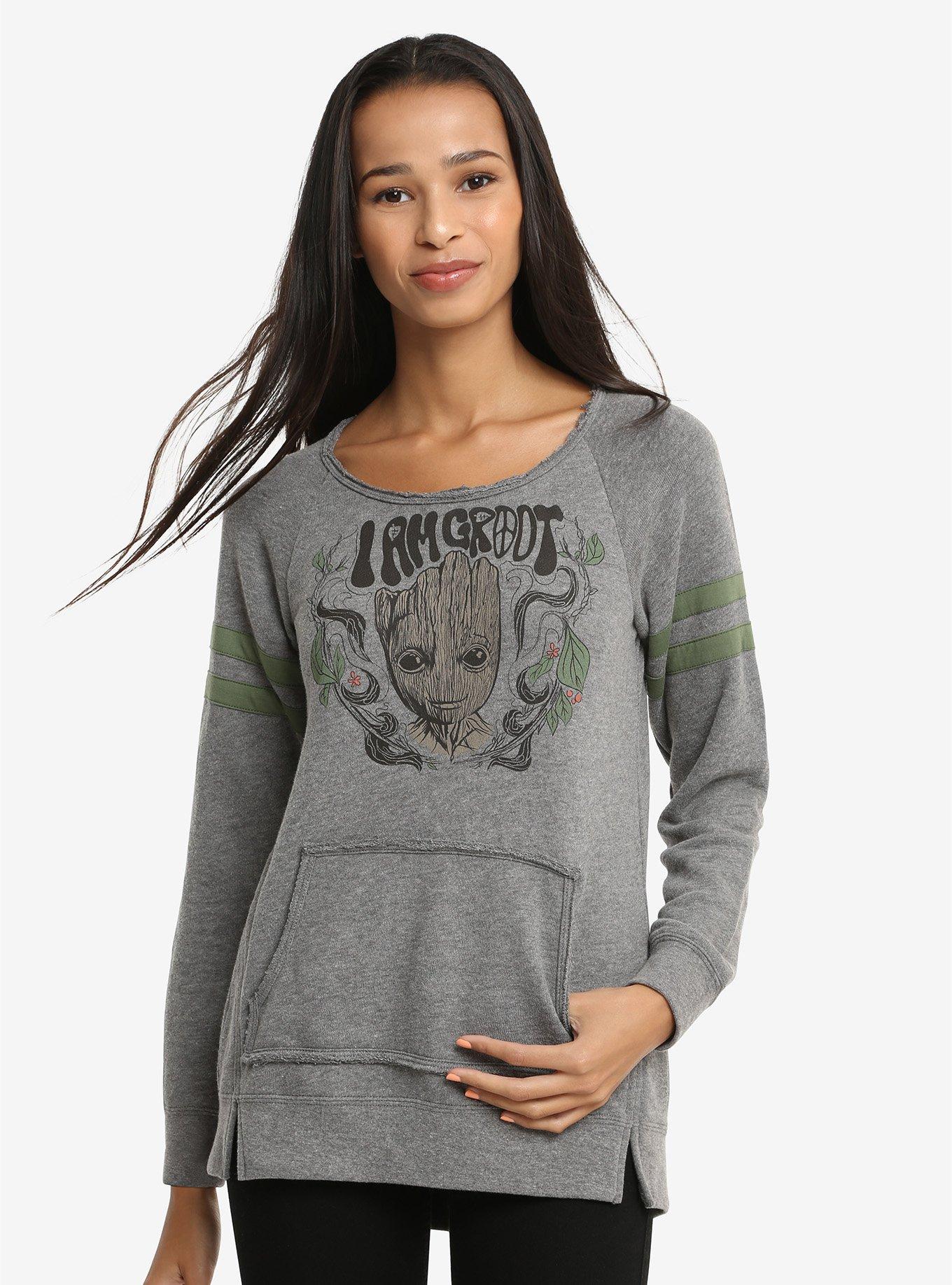 Marvel Guardians Of The Galaxy Groot Athletic Pullover Sweatshirt, MULTI, hi-res