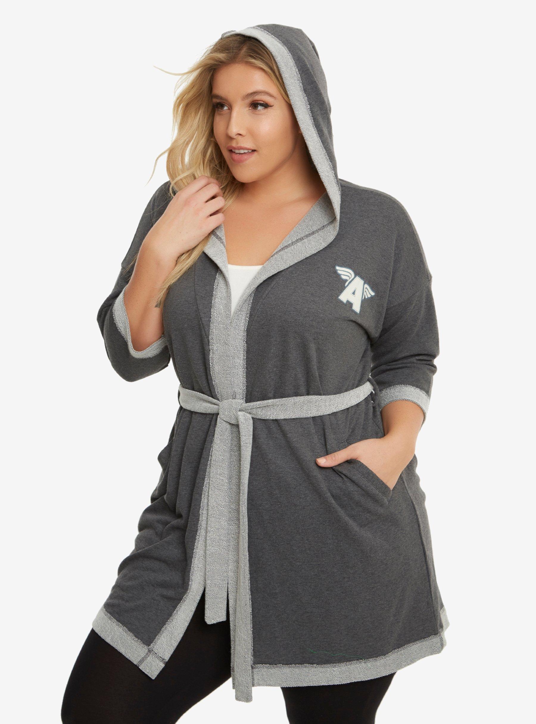 Marvel Captain America Robe Plus Size, MULTI, hi-res