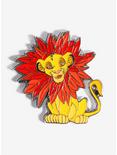 Disney The Lion King Simba Leaf Mane Enamel Pin, , hi-res