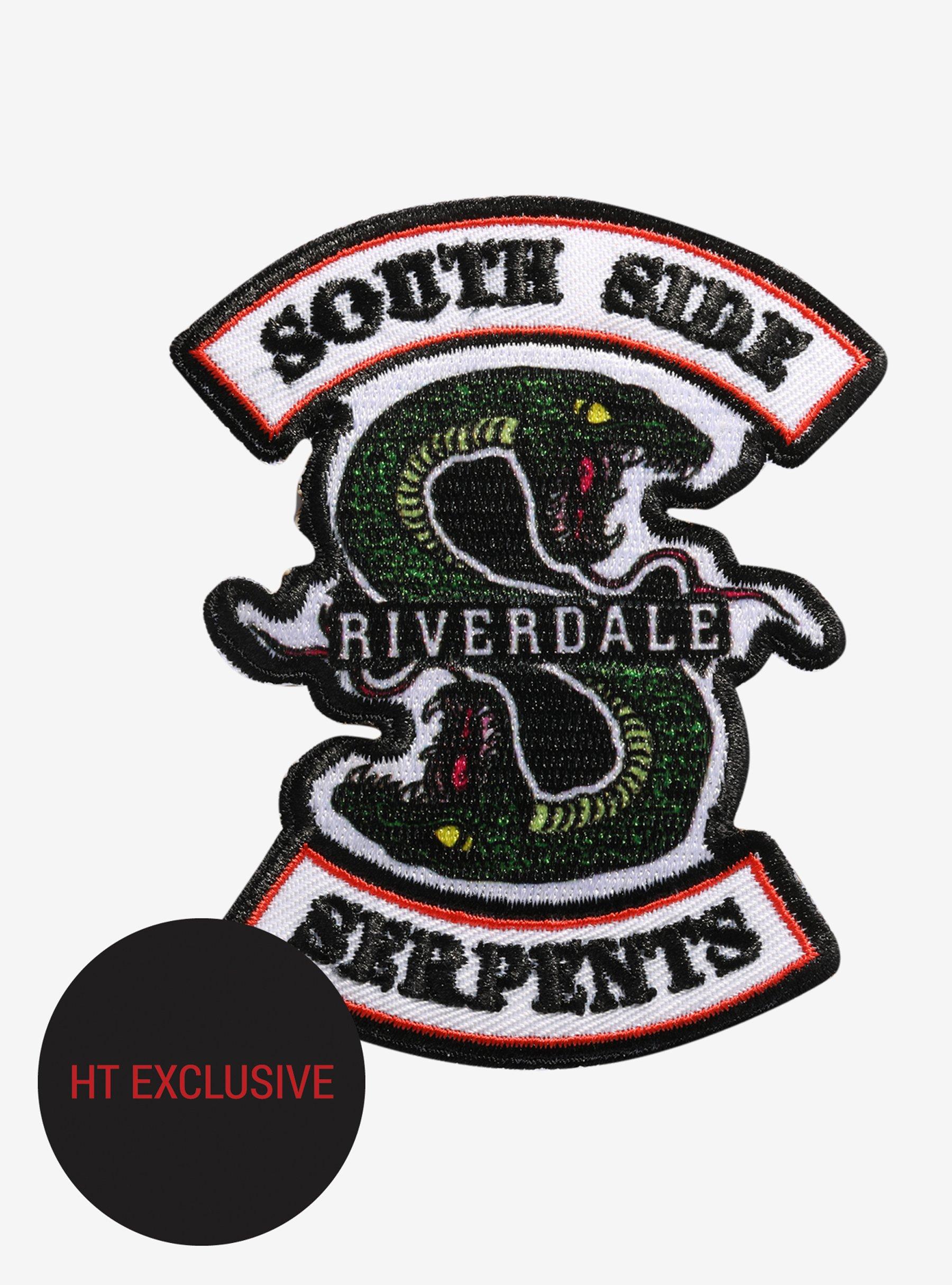 Riverdale Southside Serpents Iron-On Patch Hot Topic Exclusive | Hot Topic